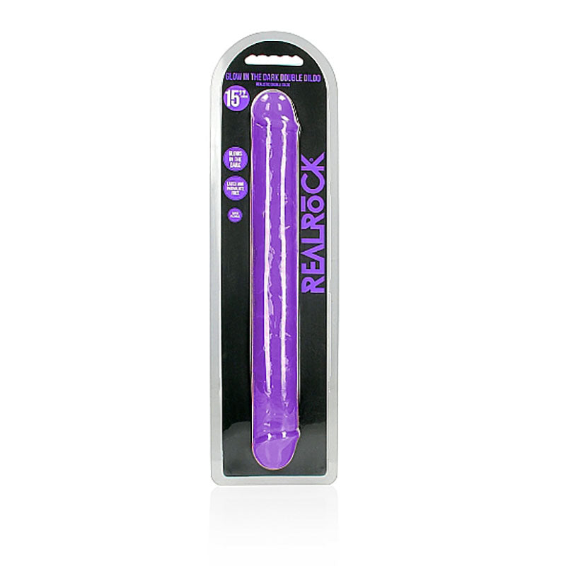 Realrock 38 Centimeter Double Dong Glow 15 Inch > Dildos > Double Dildos