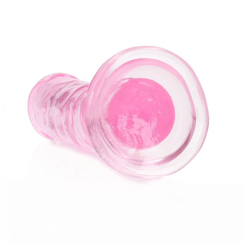 RealRock 15.5 cm Straight Clear Dildo – Transparent 6 Inch Dong > Dildos > Slim Dildos