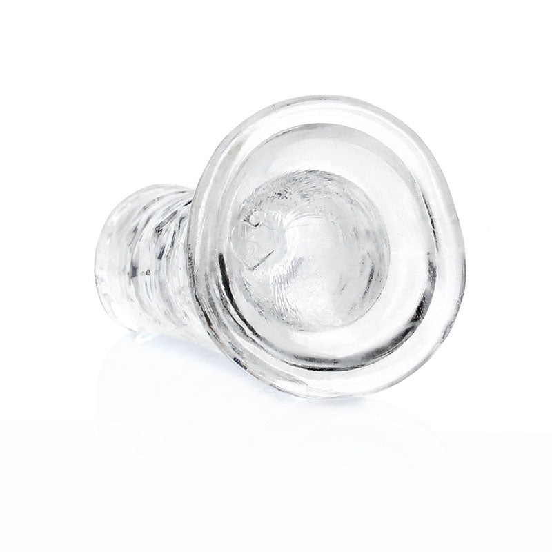 RealRock 15.5 cm Straight Clear Dildo – Transparent 6 Inch Dong > Dildos > Slim Dildos