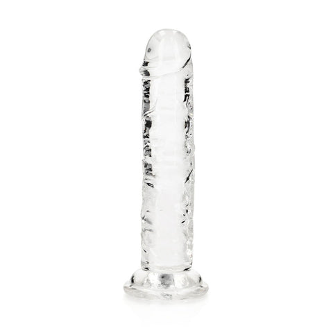 RealRock 15.5 cm Straight Clear Dildo – Transparent 6 Inch Dong Clear > Dildos > Slim Dildos