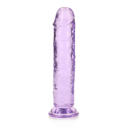REALROCK 18 cm Straight Dildo - - 18 cm (7'') Dong Purple DONGS
