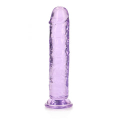 REALROCK 18 cm Straight Dildo - - 18 cm (7'') Dong Purple DONGS
