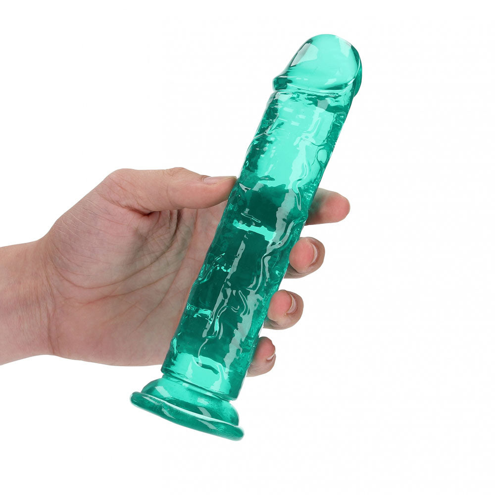 RealRock 18 cm Straight Dildo – Clear 7 Inch Dildo Secondary image