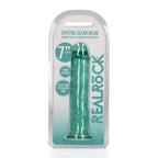 RealRock 18 cm Clear Straight Dildo – 7 Inch Dildo > Dildos > Realistic Dildos