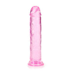 REALROCK 20 cm Straight Crystal Clear Dildo > Dildos > Realistic Dildos