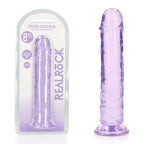REALROCK 20 cm Straight Dildo – Clear Straight Dildo 20 cm Purple > Dildos > Realistic Dildos