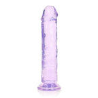 REALROCK 20 cm Straight Crystal Clear Dildo > Dildos > Realistic Dildos