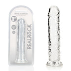 RealRock 20 cm Straight Dildo – Transparent 20 cm Dildo Clear > Dildos > Realistic Dildos