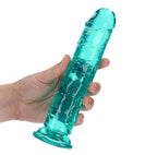 REALROCK 20 cm Straight Crystal Clear Dildo > Dildos > Realistic Dildos