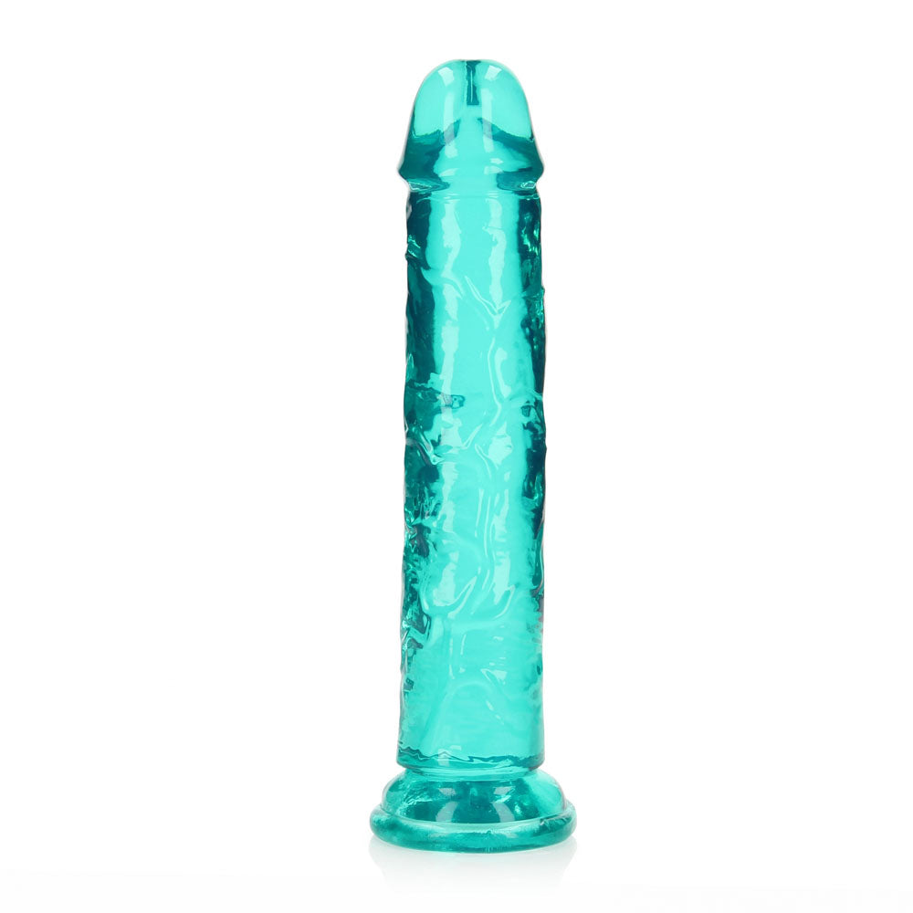 REALROCK 20 cm Straight Dildo – Clear Dildo for Anal and Vaginal Use > Dildos > Realistic Dildos