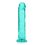 REALROCK Straight Dildo 20 cm – Clear Phthalate-Free TPE 4 cm Diameter Dildo > Dildos > Realistic Dildos