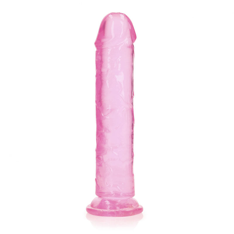 REALROCK Crystal Clear 25 cm Straight Dildo > Dildos > Large Dildos