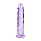 REALROCK Crystal Clear 25 cm Straight Dildo > Dildos > Large Dildos