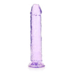 REALROCK Crystal Clear 25 cm Straight Dildo > Dildos > Large Dildos