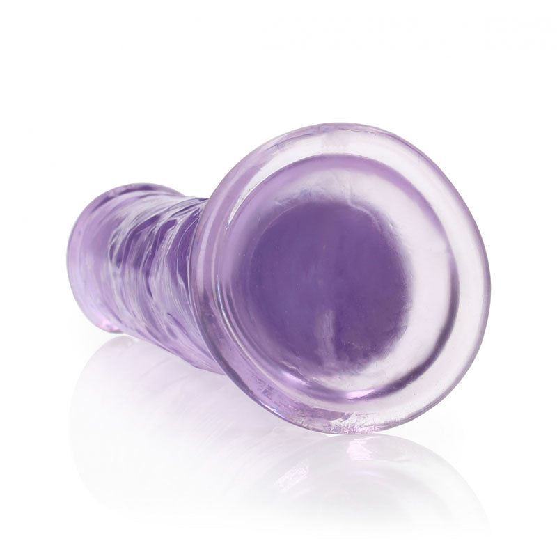 RealRock 25 cm Straight Dildo – Clear Straight Dildo for Anal and Vaginal Use > Dildos > Realistic Dildos