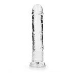REALROCK Crystal Clear 25 cm Straight Dildo > Dildos > Realistic Dildos