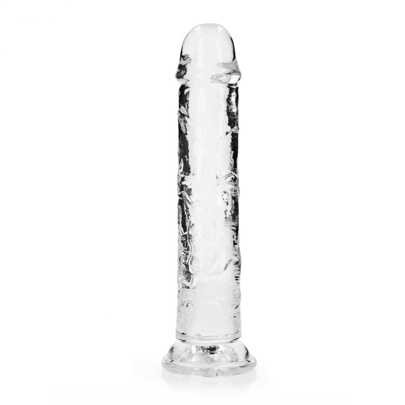 REALROCK Crystal Clear 25 cm Straight Dildo > Dildos > Realistic Dildos