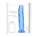 RealRock 28 cm Straight Crystal Clear Dildo – 28 cm Dildo > Dildos > Large Dildos