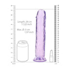 RealRock 28 cm Straight Dildo – Clear 28 cm Dildo > Dildos > Oversized Toys