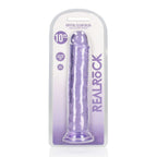 RealRock 28 cm Straight Clear Dildo > Dildos > Large Dildos