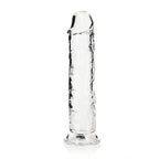RealRock 28 cm Straight Clear Dildo > Dildos > Large Dildos