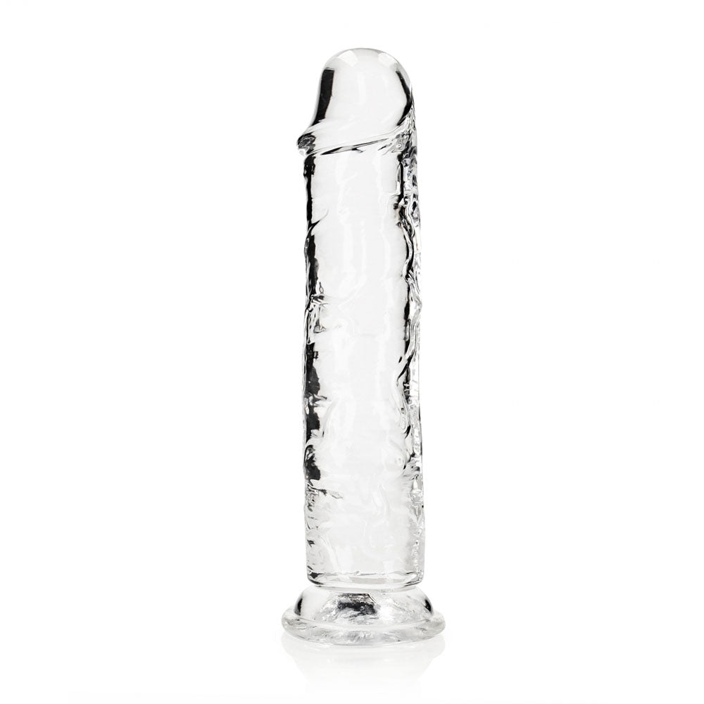 RealRock 28 cm Straight Clear Dildo > Dildos > Large Dildos
