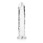 RealRock 31 cm Straight Crystal Clear Dildo > Dildos > Large Dildos