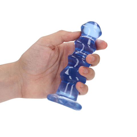 Realrock Curvy 14 cm – Clear 14 cm Butt Plug > Anal Range > Butt Plugs