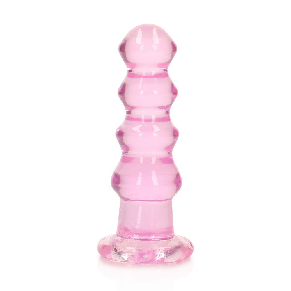 Realrock Curvy 14 cm – Clear Butt Plug > Anal Range > Butt Plugs