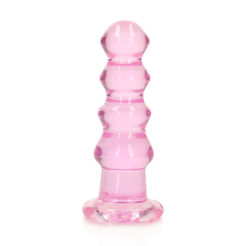 Realrock Curvy 14 cm – Clear Butt Plug > Anal Range > Butt Plugs