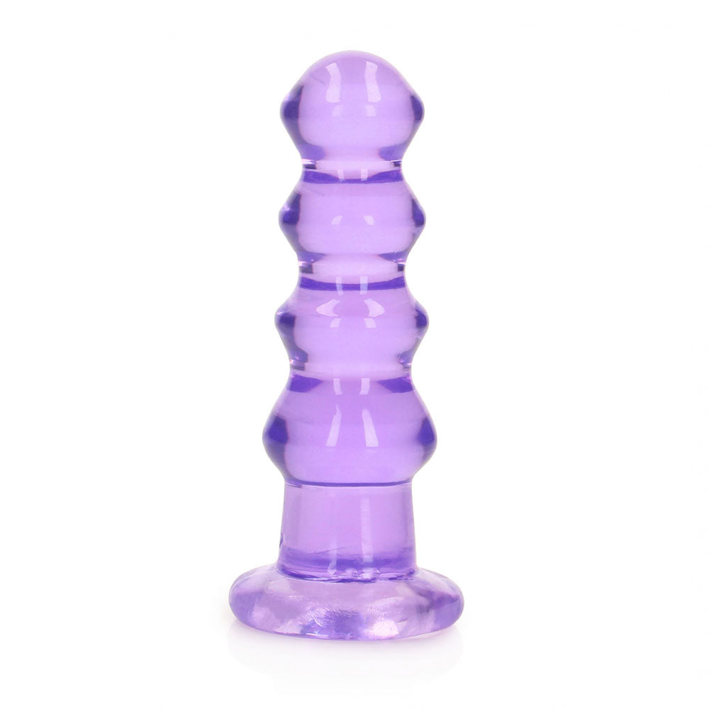 Realrock Curvy 14 cm – Clear Butt Plug > Anal Range > Butt Plugs
