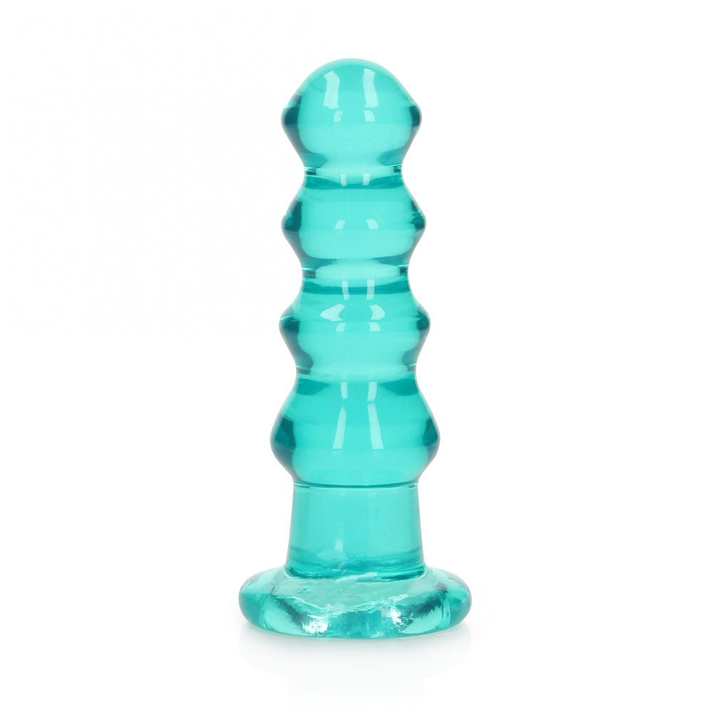 Realrock Curvy 14 cm – Clear Butt Plug > Anal Range > Butt Plugs