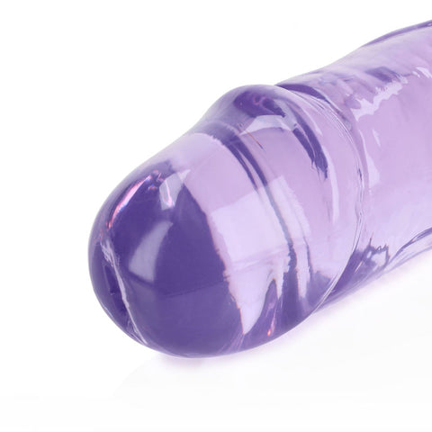 Realrock 34 Centimeter Double Dong Purple 14 Inch Adult Sex Toy Double Dongs
