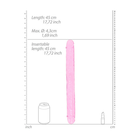 REALROCK 45 cm Double Dong - 45 cm (18 Inch) Size Double Dongs