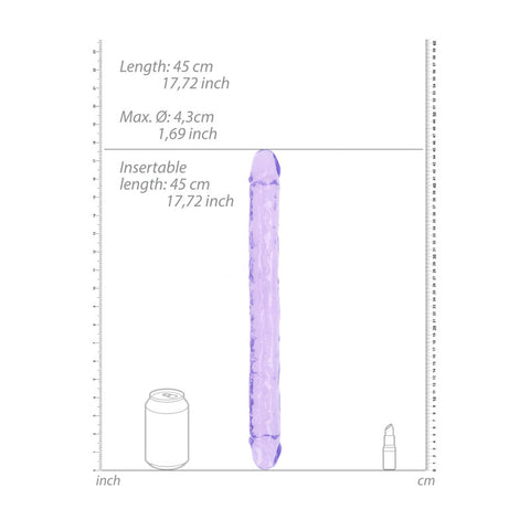 Realrock 45 Centimeter Double Dong 18 Inch Adult Sex Toy Double Dongs