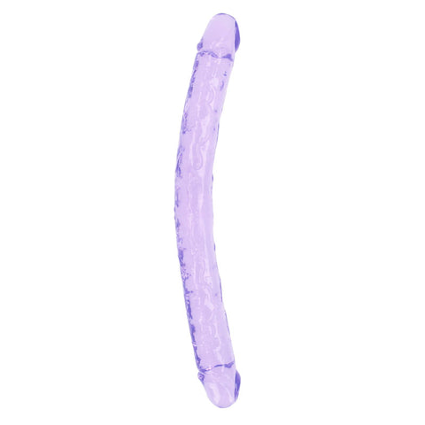 Realrock 45 Centimeter Double Dong 18 Inch Adult Sex Toy Purple Double Dongs