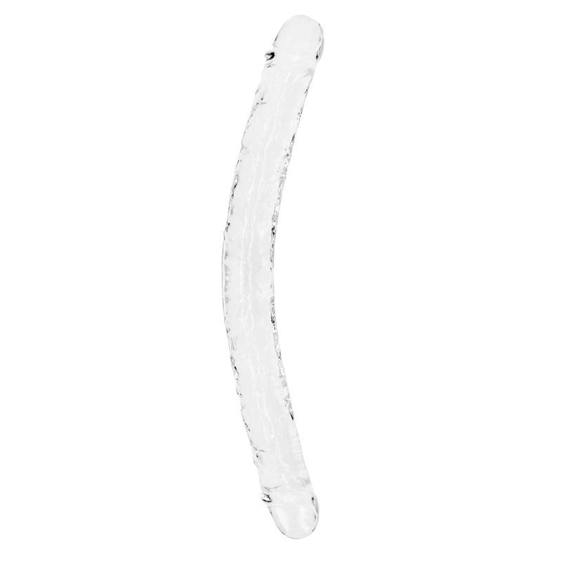 REALROCK 45 cm Double Dong - 45 cm (18 Inch) Pleasure Toy Clear > Dildos > Double Dildos