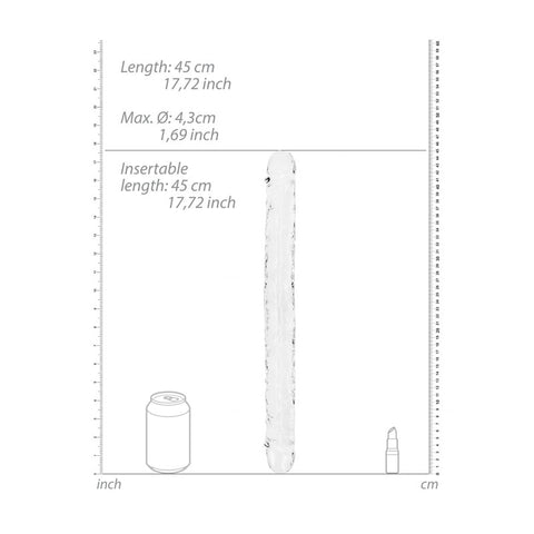 REALROCK 45 cm Double Dong - 45 cm (18 Inch) Pleasure Toy Double Dongs