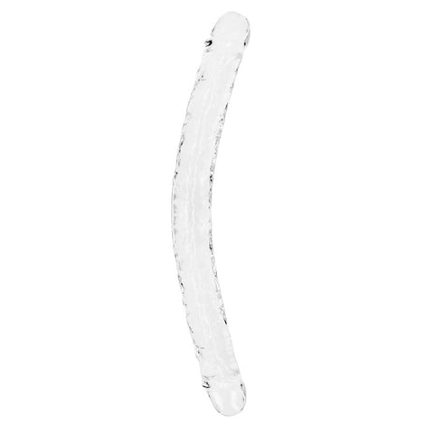 REALROCK 45 cm Double Dong - 45 cm (18 Inch) Pleasure Toy Clear Double Dongs