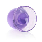 Realrock Crystal Clear 9 cm Suction Cup Anal Plug > Anal Range > Butt Plugs