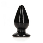 Realrock Crystal Clear (Transparent) – 11.5 cm Suction Cup Butt Plug Black > Anal Range > Butt Plugs
