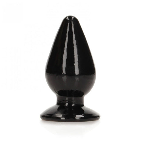 Realrock 11.5 Centimeter Anal Plug 4.5 Inch Butt Plug Black Butt Plugs