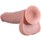 RealRock Extra Long 13 Inch Realistic Dildo with Balls and Suction Cup Beige > Dildos > Oversized Toys