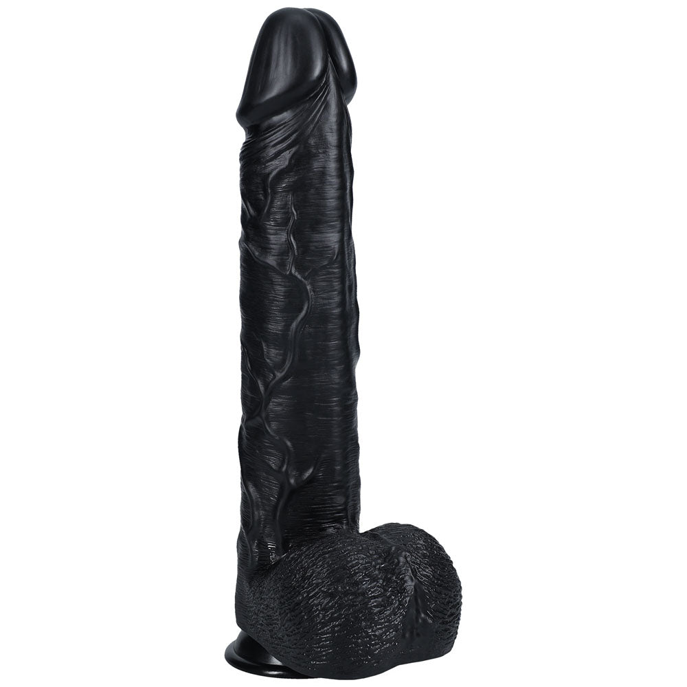 RealRock 38cm Extra Long Dildo with Balls – 15 Inch Dildo > Dildos > Oversized Toys
