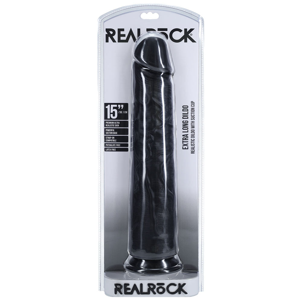 RealRock 38cm Extra Long Dildo – Firm and Soft Realistic Dildo > Dildos > Oversized Toys