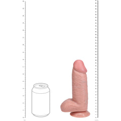 REALROCK 20cm Extra Thick Dildo with Balls - 8 Inch Realistic Dong DONGS