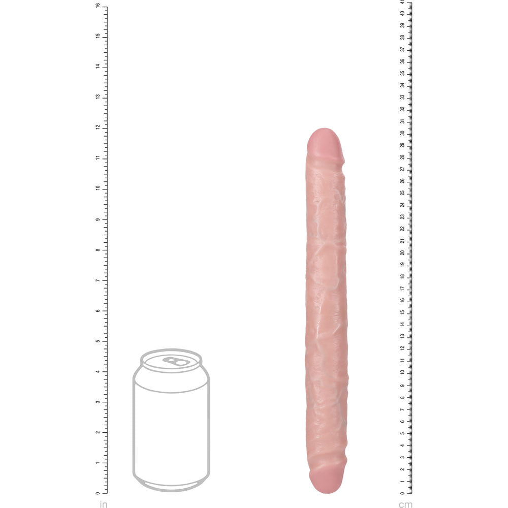 Shots Toys | REALROCK 30cm Slim Double Dildo - Flesh (12)