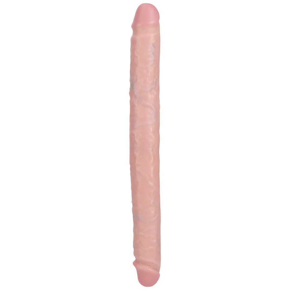 Shots Toys | REALROCK 35cm Slim Double Dildo - Flesh (14) Slim Main image