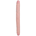 RealRock 14 Inch Slim Double Ended Dong Pink > Dildos > Double Dildos