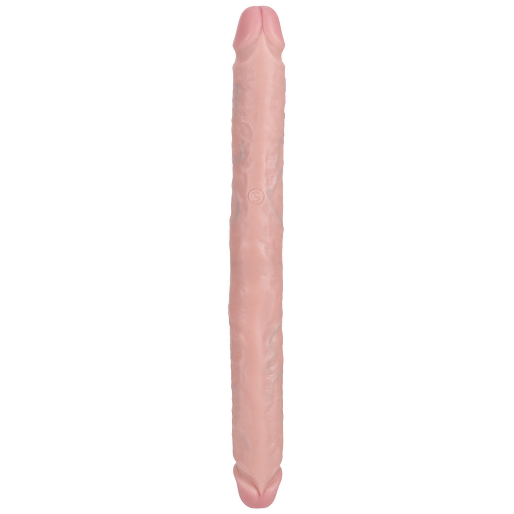 RealRock 14 Inch Slim Double Ended Dong Pink > Dildos > Double Dildos